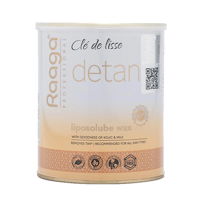 Raaga Professional Detan Kojic and Milk Liposoluble Wax (800 ml)