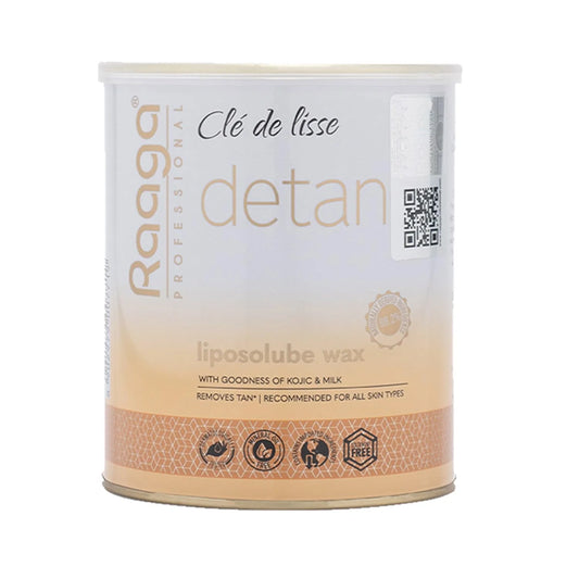 Raaga Professional Detan Kojic and Milk Liposoluble Wax (800 ml)