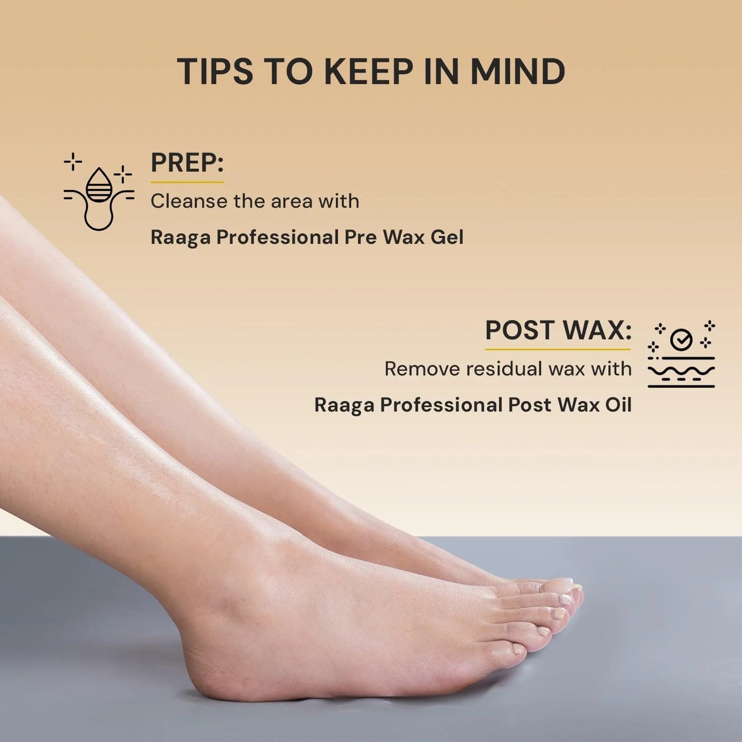 Raaga Professional Detan Kojic and Milk Liposoluble Wax (800 ml)