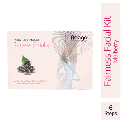 Raaga Professional Stem Cells Infused Fairness 6 Step Facial Kit (61 gm)