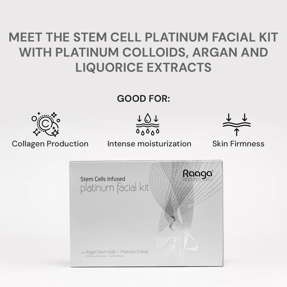 Raaga Professiona Platinum 6 Step Facial Kit (61 gm)