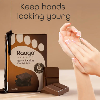 Raaga Professional Chocolate Pedicure and Manicure Kit-63gm