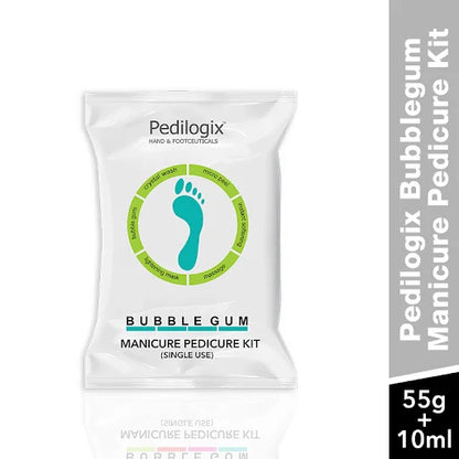 O3+ Pedilogix Bubblegum Manicure Pedicure Kit for Hands & Feet (55gm+10ml)