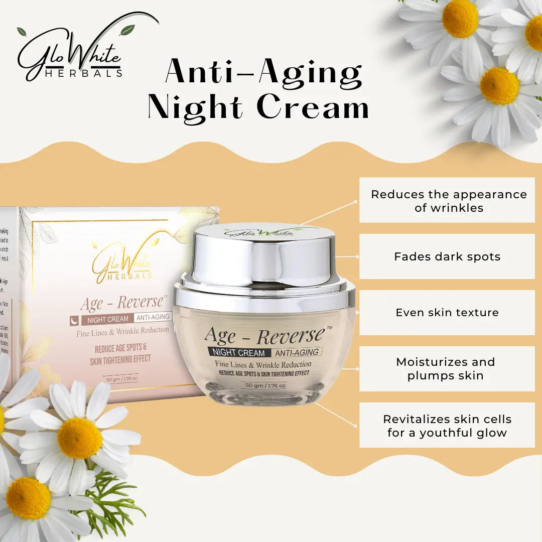 GloWhite Herbals Anti-Aging Night Cream 50g