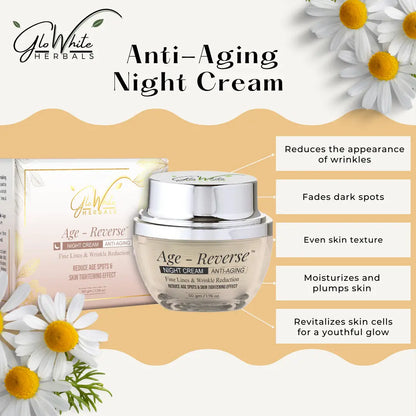 GloWhite Herbals Anti-Aging Night Cream 50g