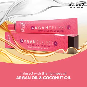 Streax Professional Argan Secrets Hair Colourant Cream