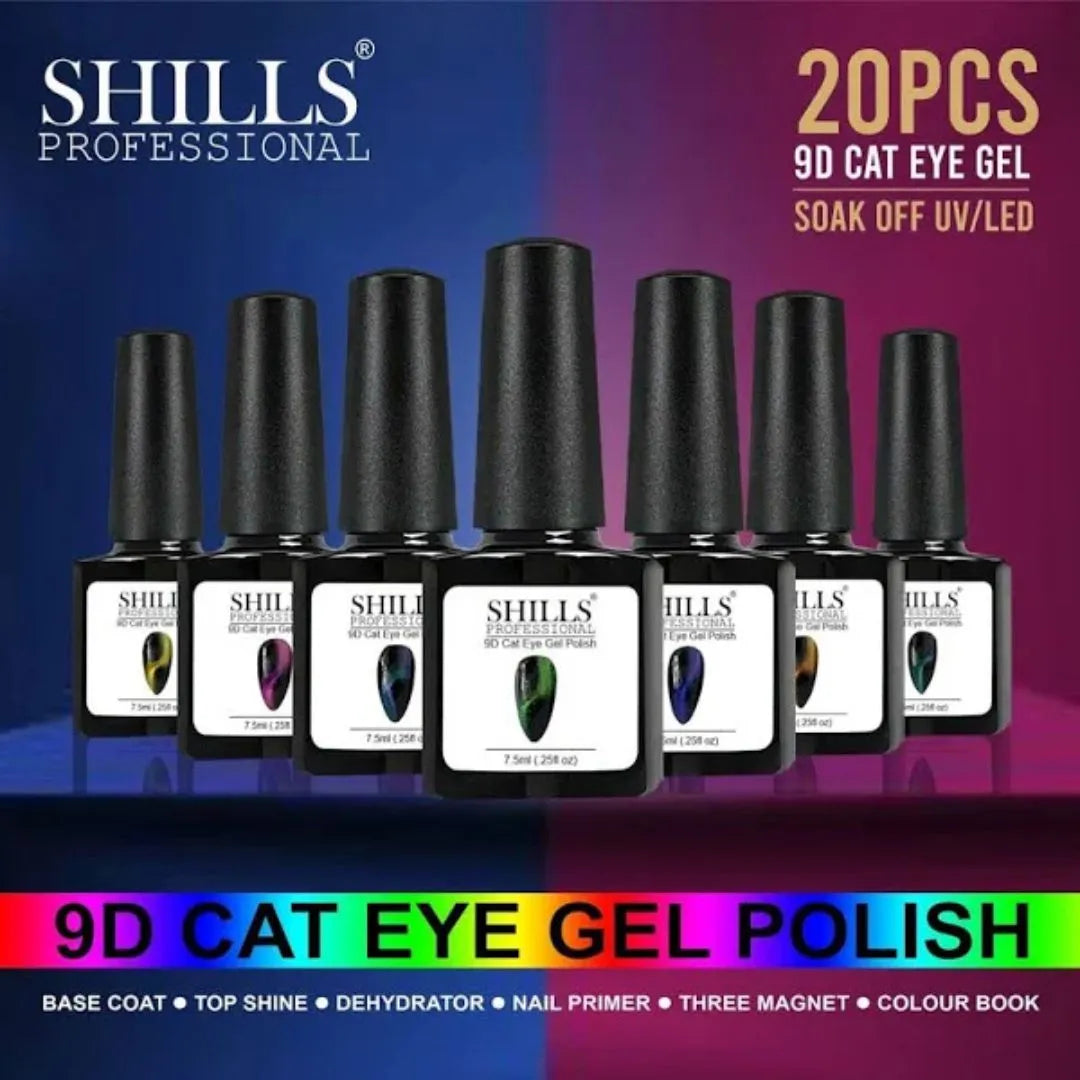 Shills 9D Cat Eye Gel Polish Set