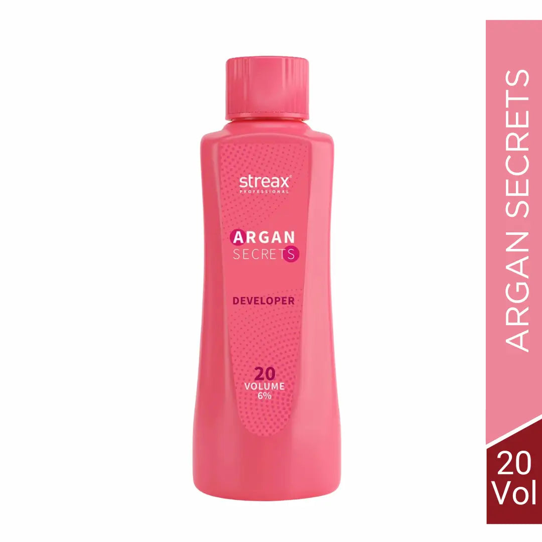 Streax Professional Argan Secret Developer 20 Volume (6%)