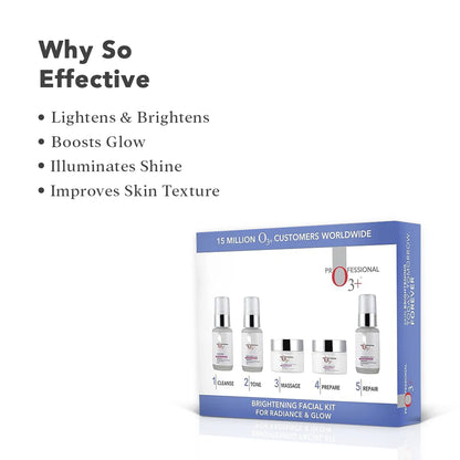 O3+ Whitening Facial Kit