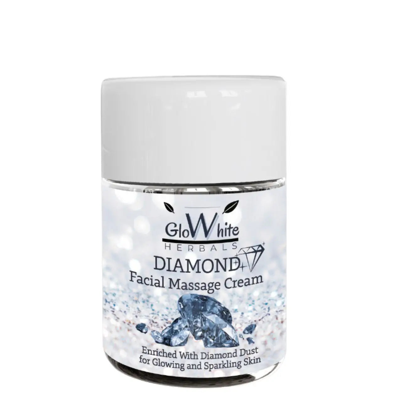 GloWhite Herbals Diamond Facial Massage Cream | 1kg