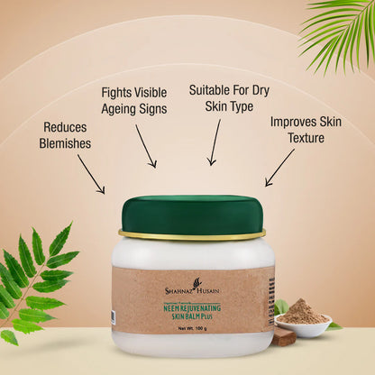 Shahnaz Husain Neem Rejuvenating  Skin Balm Plus | Neem Mask - 100g