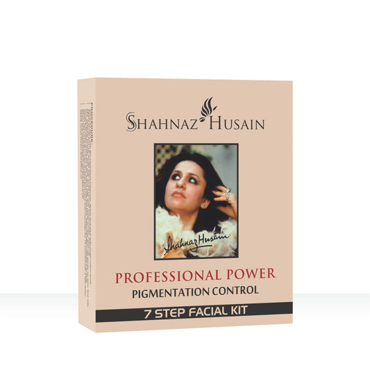 Shahnaz Husain Professional Power Pigmentation Control 7 Step Facial Kit (45 Gm+15ml)