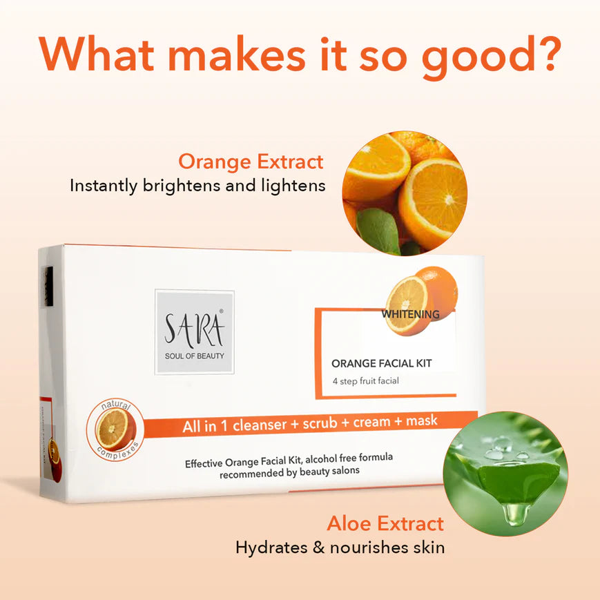 Sara Orange Facial Kit