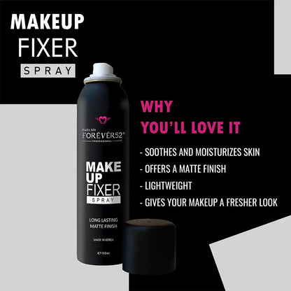 Forever52 Makeup Fixer Spray Long lasting and Matte Finish