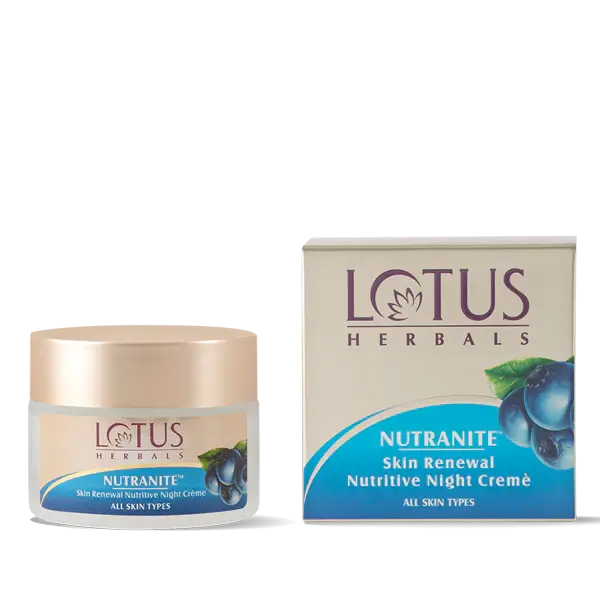 Lotus Herbals Nutranite Skin Renewal Nutritive Night Cream | 50g