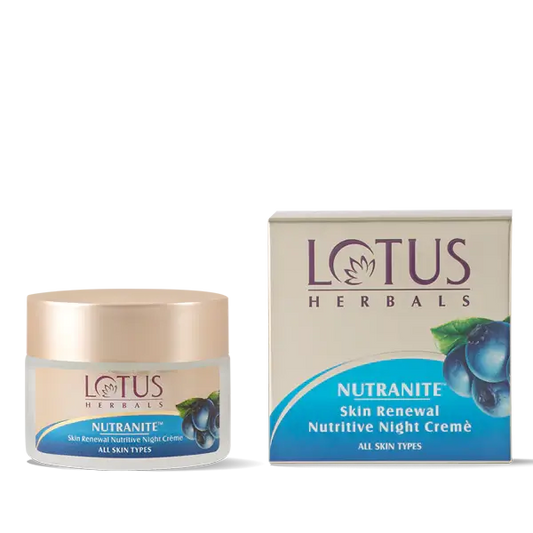 Lotus Herbals Nutranite Skin Renewal Nutritive Night Cream | 50g