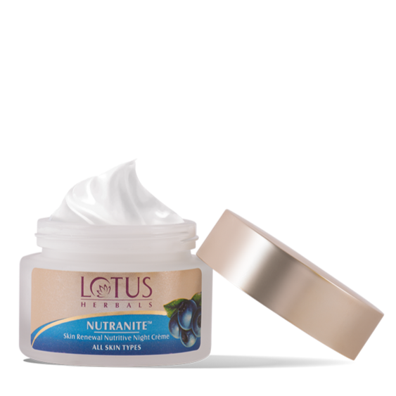 Lotus Herbals Nutranite Skin Renewal Nutritive Night Cream | 50g