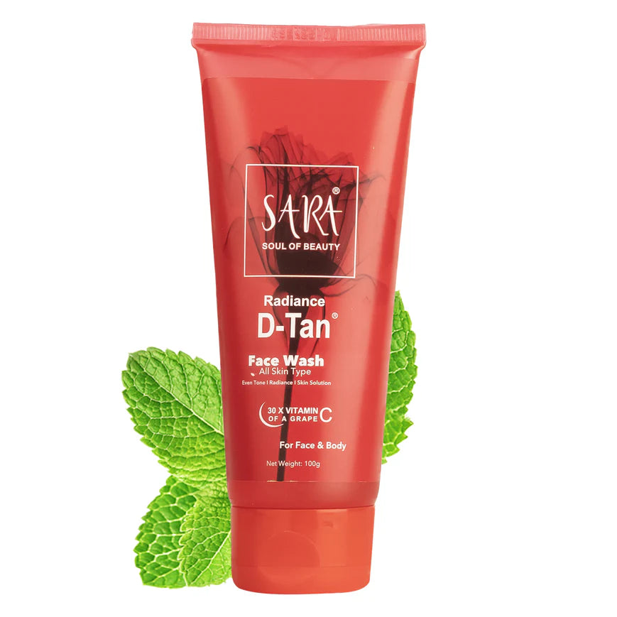 SARA D-TAN® Face Wash | Perfect For deep Cleansing and Glowing skin