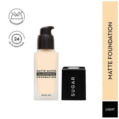 SUGAR Matte Match Transferproof Foundation