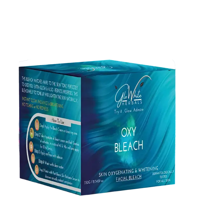 GloWhite Herbals Oxy Bleach For Face For Women, 360g