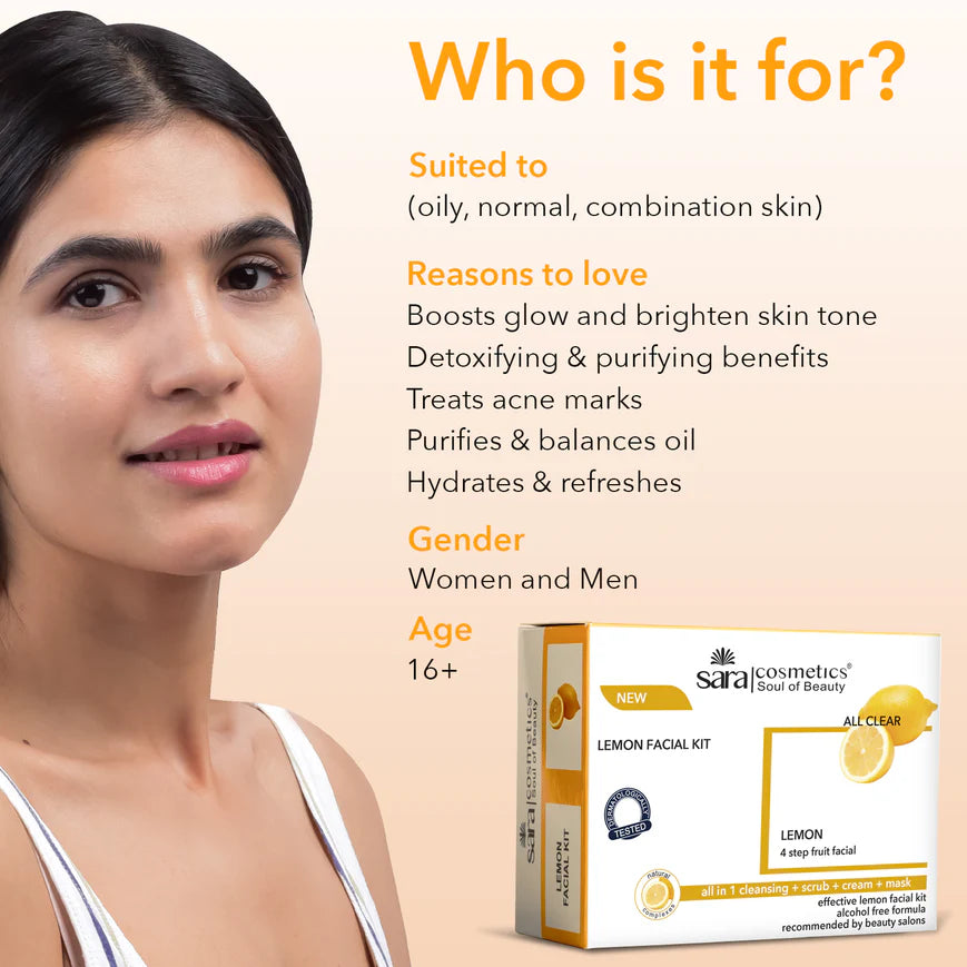 Sara Lemon Facial Kit