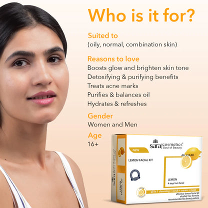 Sara Lemon Facial Kit