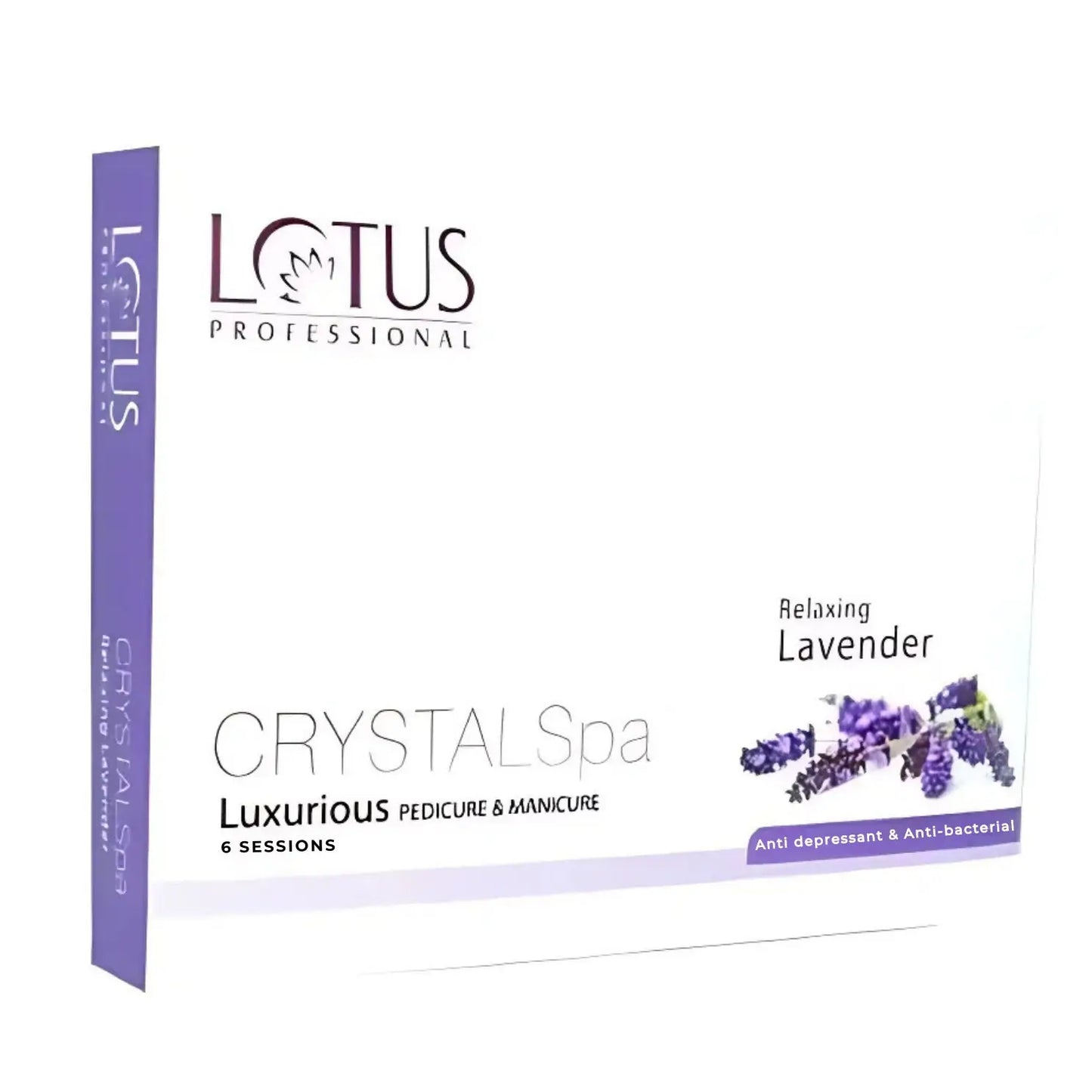 Lotus Professional Crystal Spa Rejuvenating Relaxing Lavender Kit