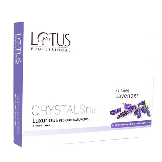 Lotus Professional Crystal Spa Rejuvenating Relaxing Lavender Kit