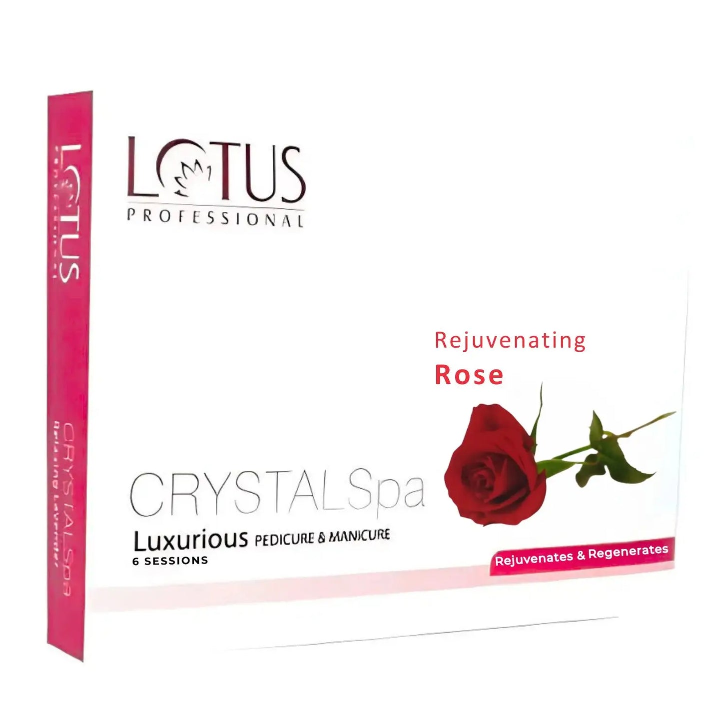 Lotus Professional Crystal Spa - Rejuvenating Rose kit