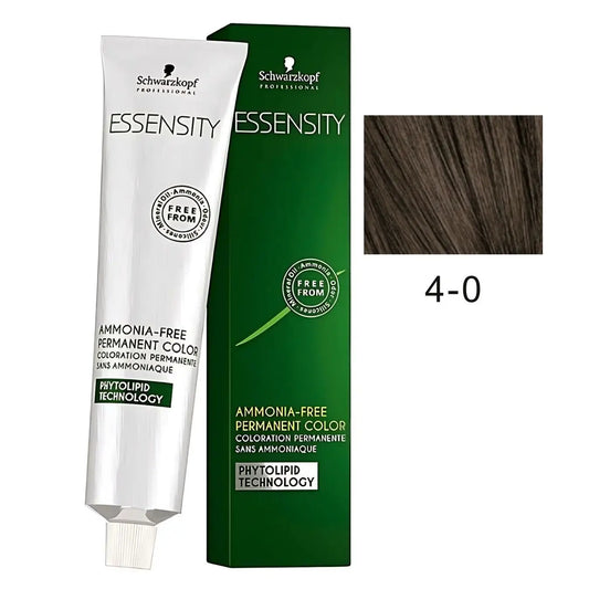 Schwarzkopf Professional Essensity Ammonia Free Permanent Color 4-0 Medium Brown