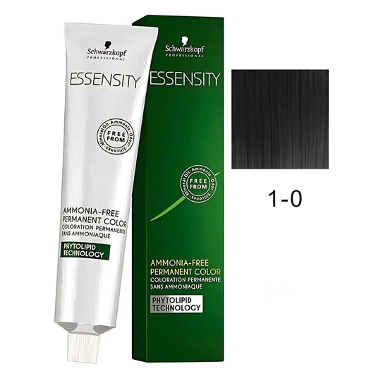 Schwarzkopf Professional Essensity Ammonia Free Permanent Color 1-0 Black