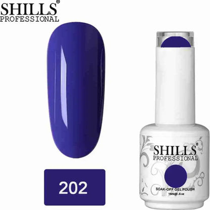 Shills Professional UV Led Soak Off Gel Polish -  (201-250 Shades)