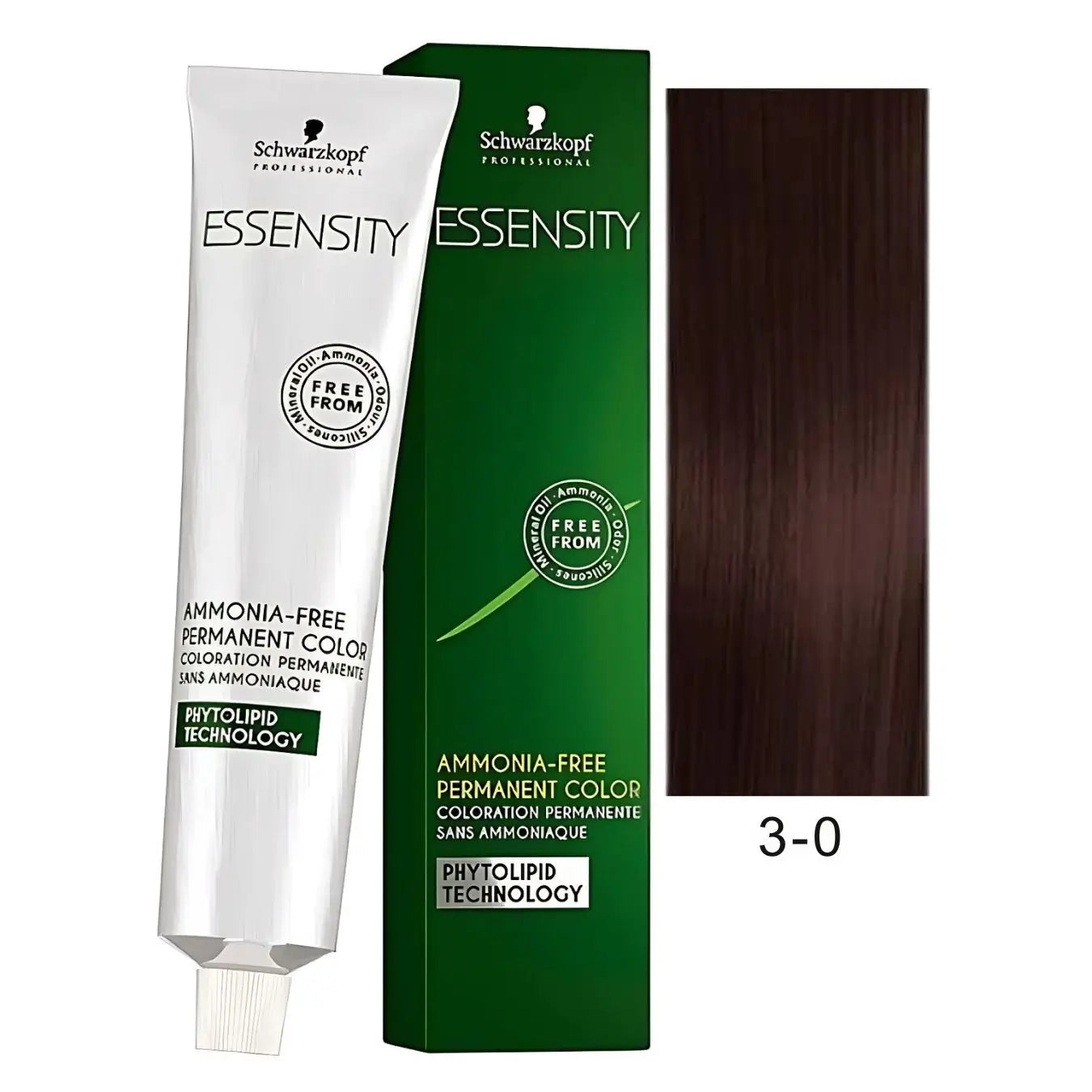 Schwarzkopf Professional Essensity Ammonia Free Permanent Color 3-0 Dark Brown