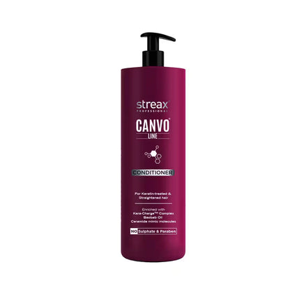 Streax Professional Canvoline Straightening Post Care Conditioner