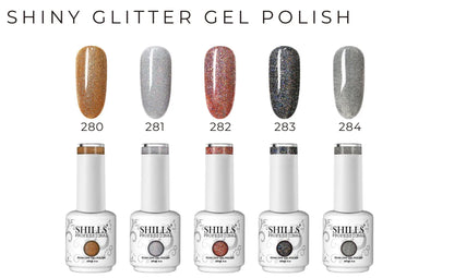 Shills Shiny Glitter Gel Polish