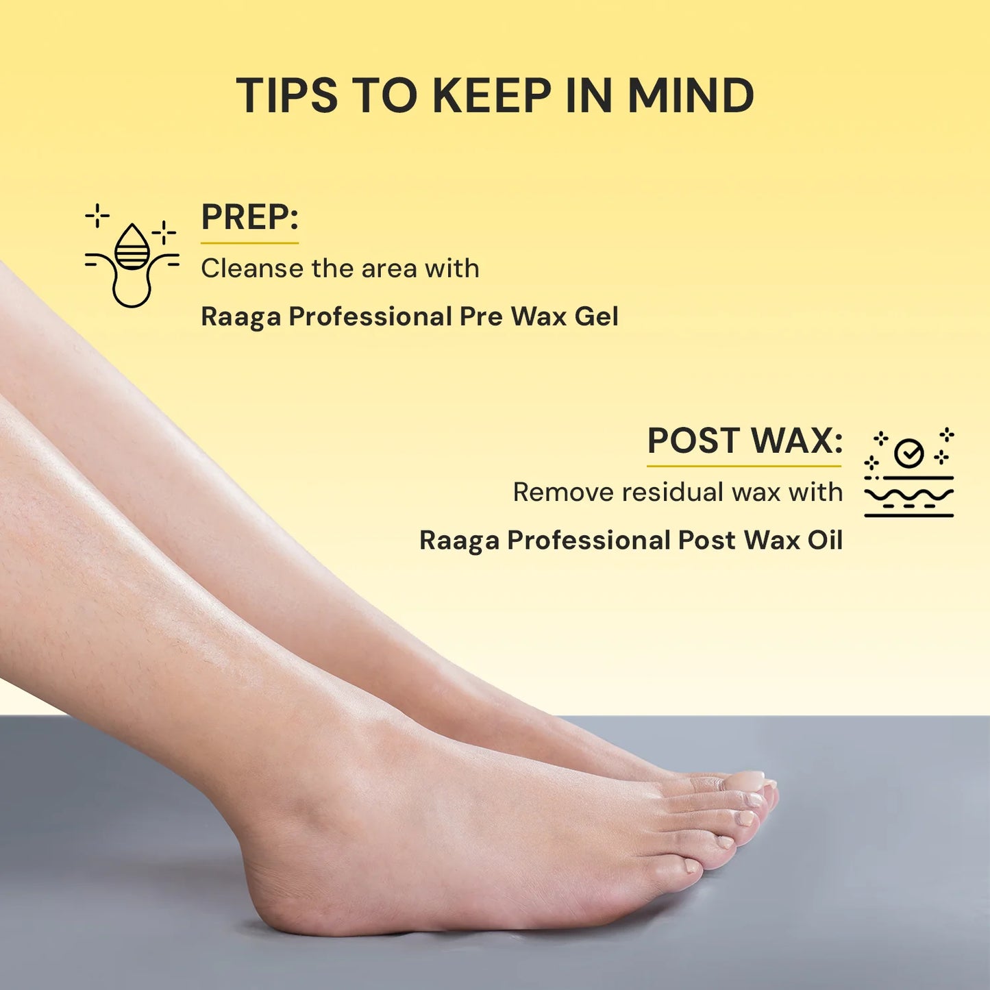 Raaga Professional Gold Liposoluble Body Wax (800 ml)