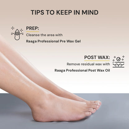 Raaga Professional Pearl Liposoluble Body Wax (800ml)