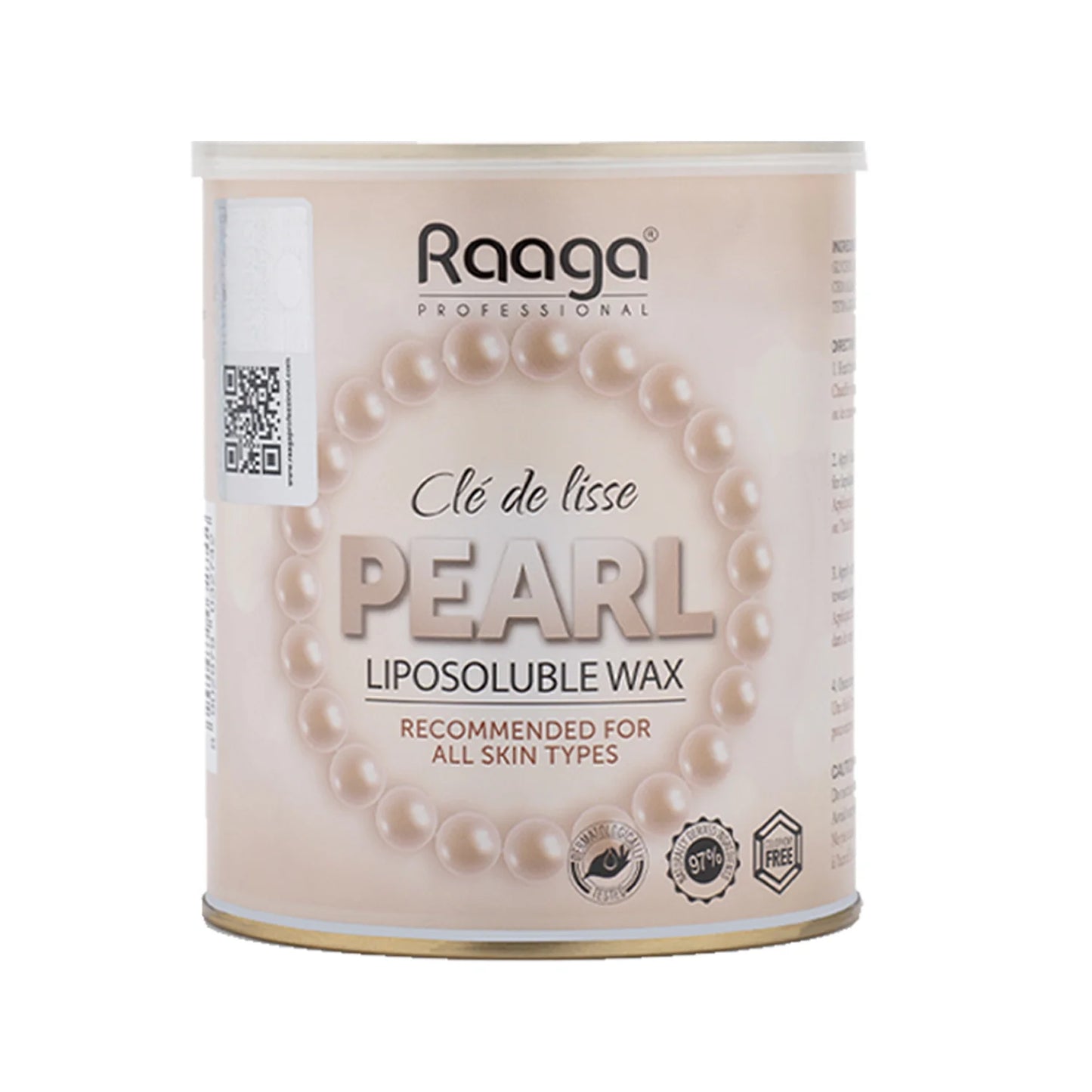 Raaga Professional Pearl Liposoluble Body Wax (800ml)