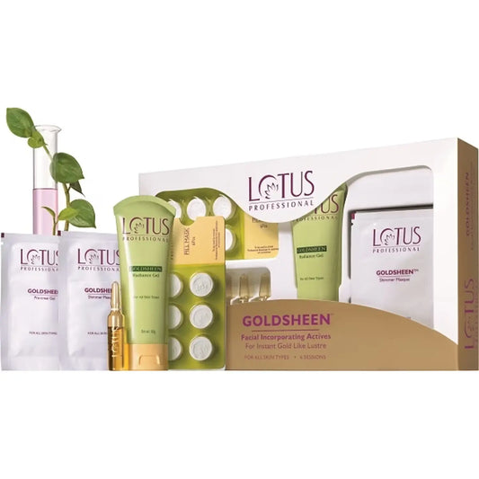 Lotus Professional Goldsheen Facial Kit (180g+30ml)