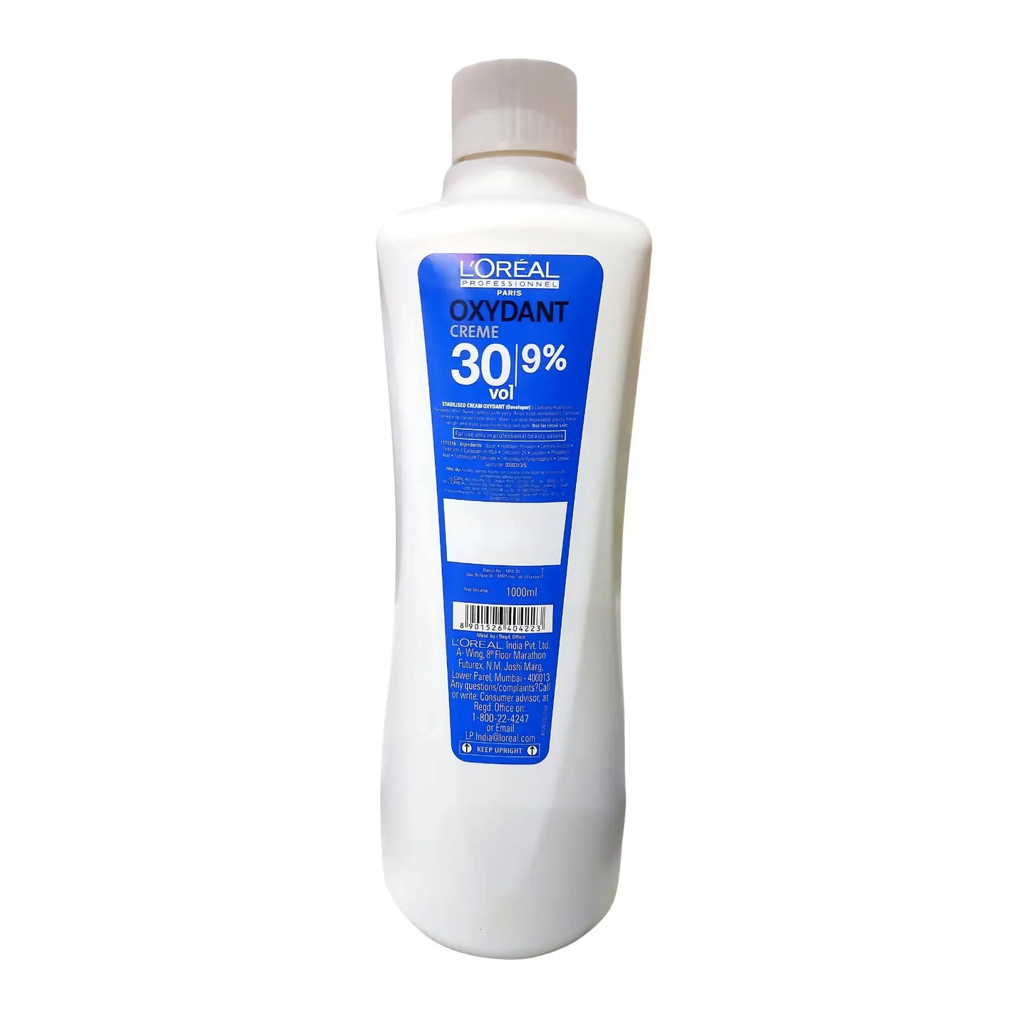 Loreal Oxydant Creme 30 Vol 9% Developer (1000ml)