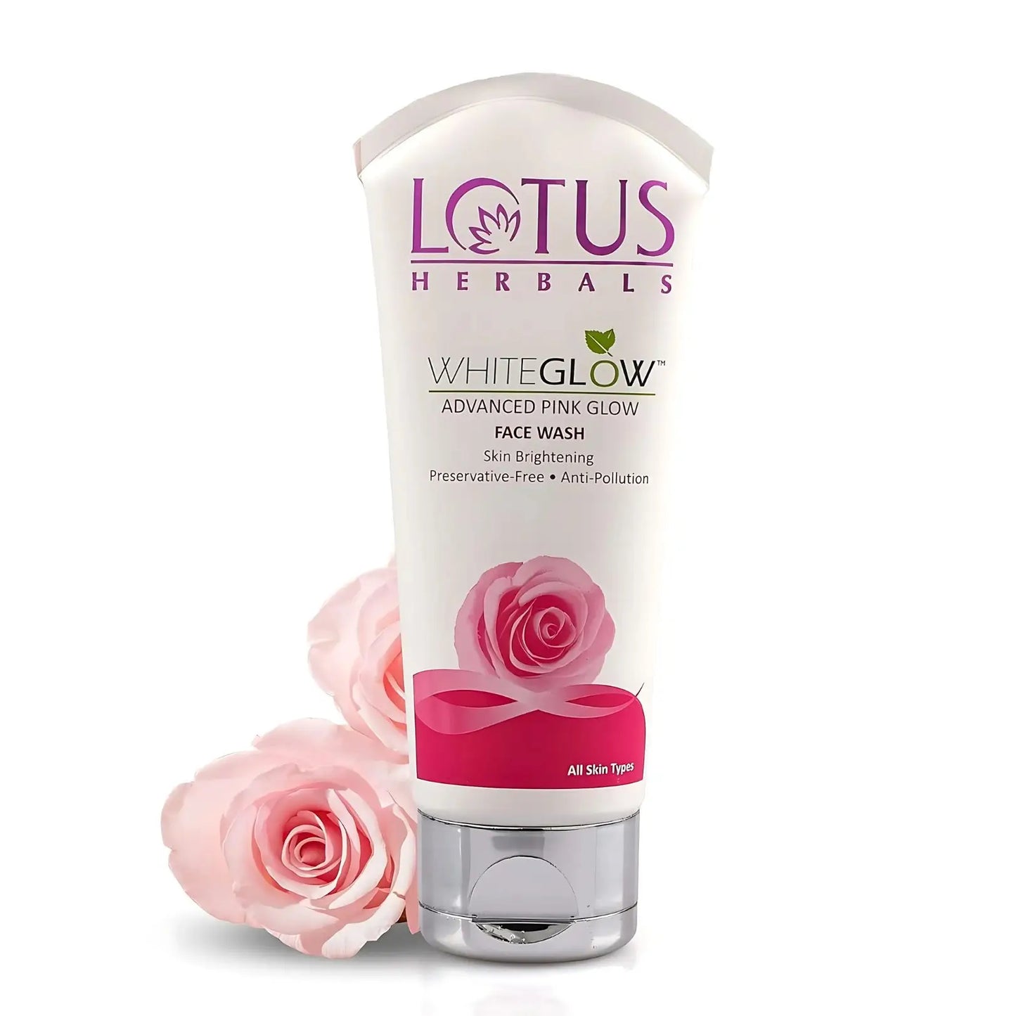 Lotus Herbals Whiteglow Advanced Pink Glow Brightening Face Wash | 100g