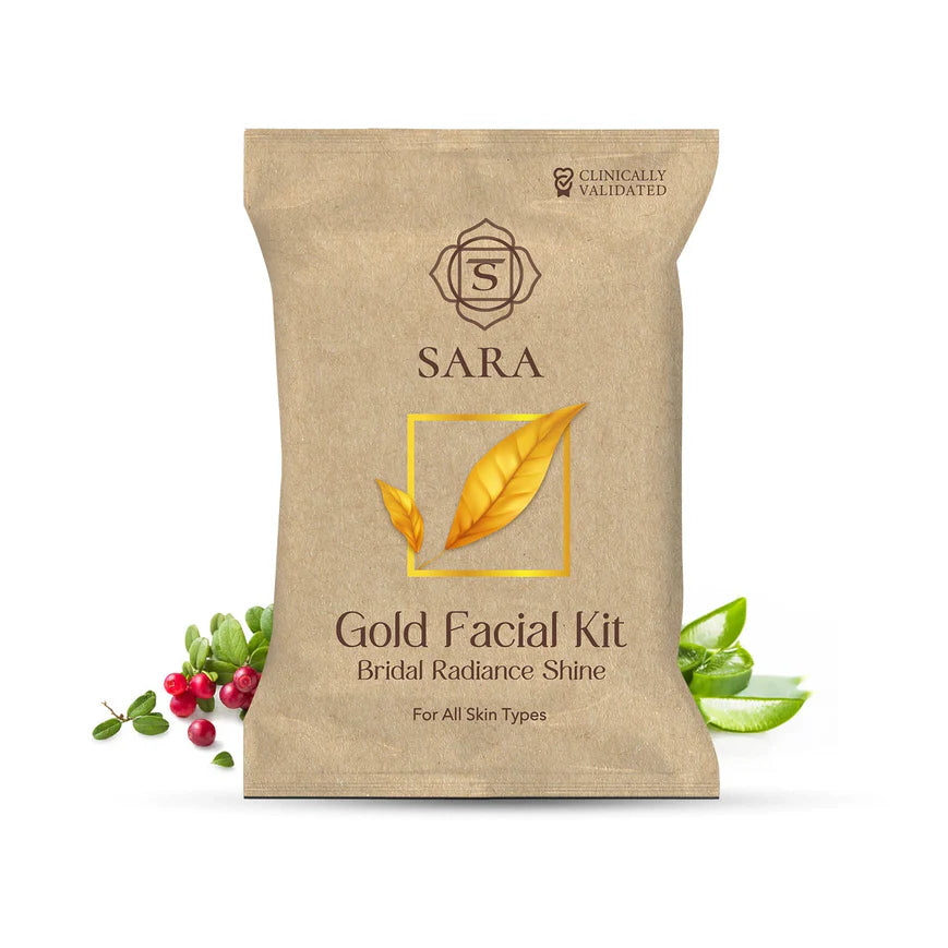 Sara Gold Facial Kit For Radiance & Shine Glow