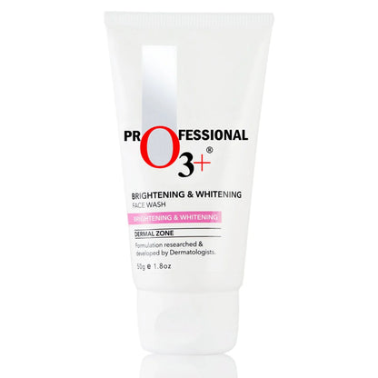 O3+ Brightening & Whitening Face Wash for Radiant Skin (50g)