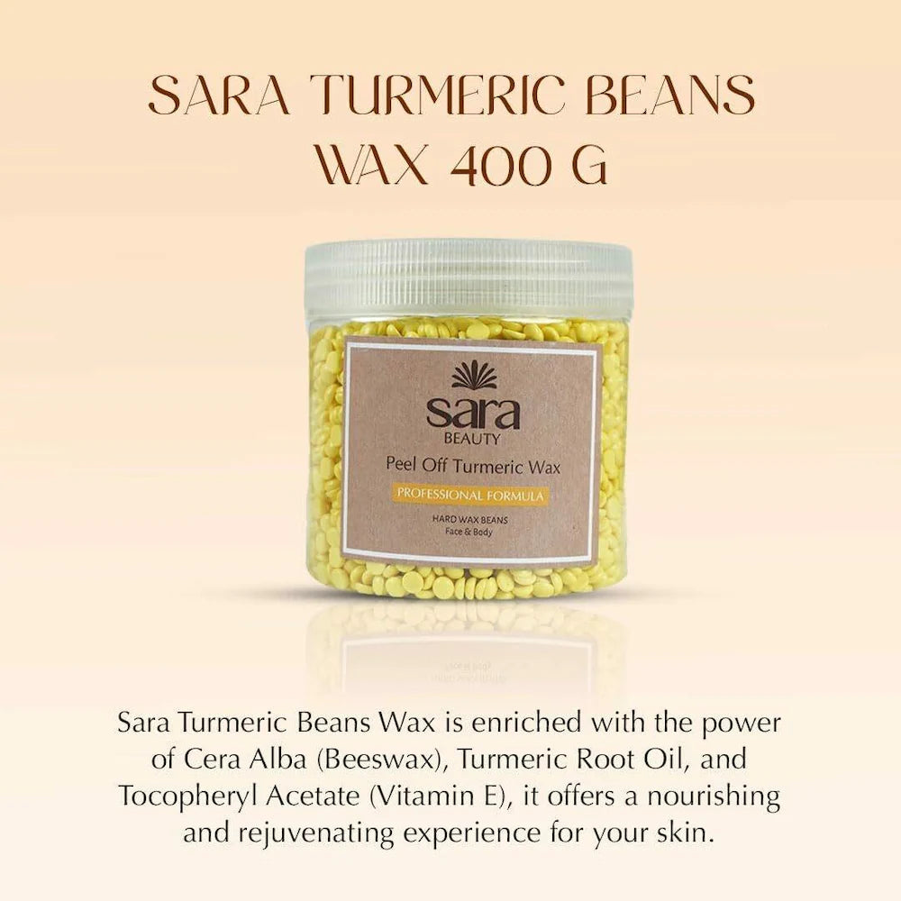 Sara Turmeric Beans Wax 400 G