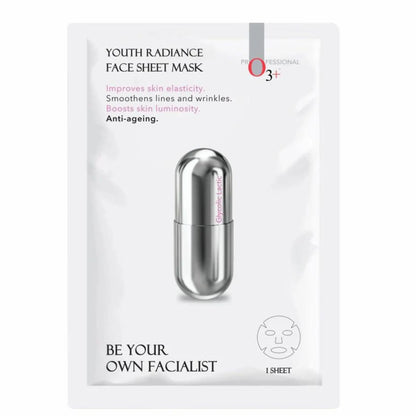 O3+ Facialist Youth Radiance Sheet Mask With Glycolic