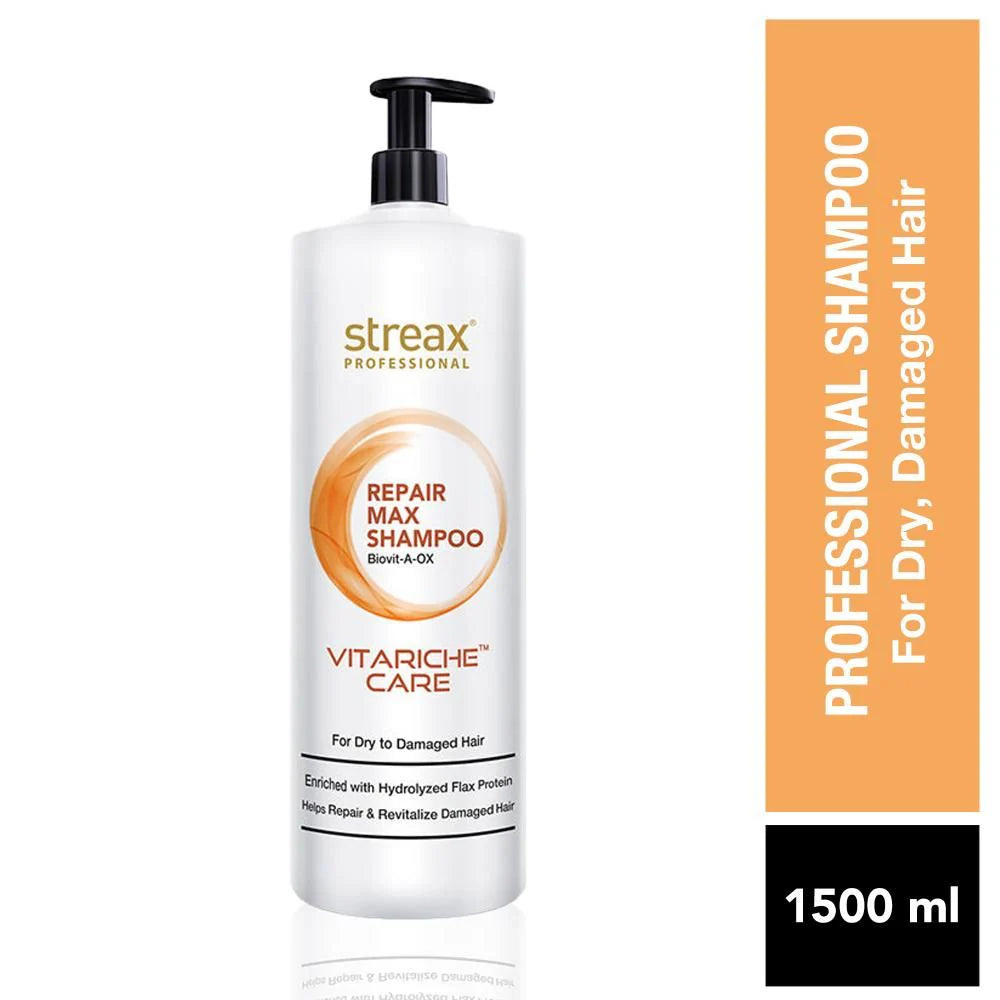 Streax Professional Vitariche Care Repair Max Shampoo