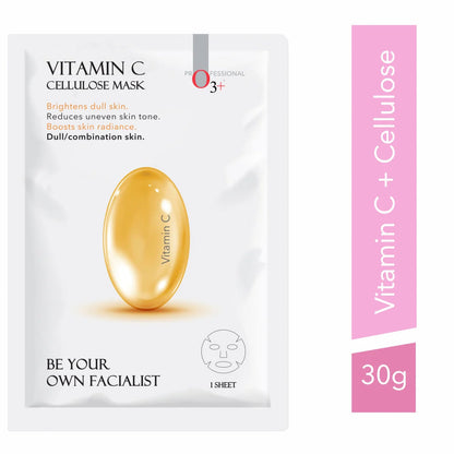 O3+ Facialist Vitamin C Cellulose sheet Mask (30g)